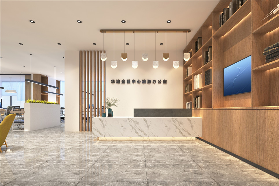 合肥旅游公司-办公室装修效果图