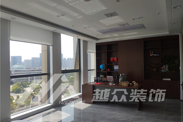 合肥政务区科技公司办公室装修完工案例