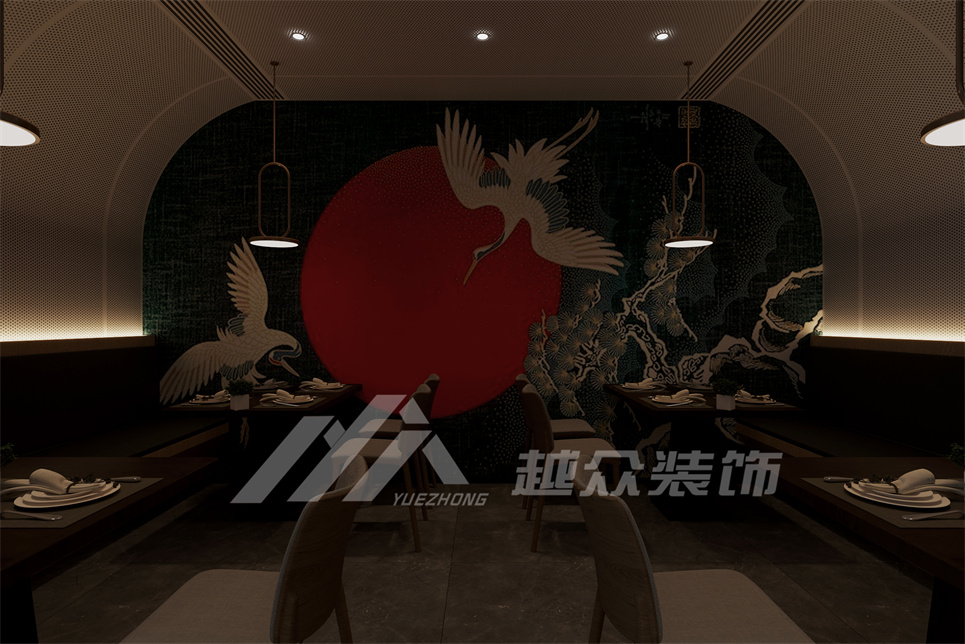 鸟臻串烧料理店装修-餐饮店装修效果图